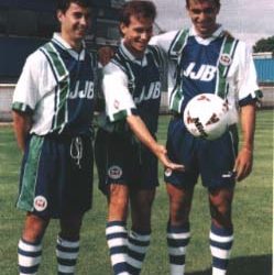 The three Amigos will be re-united at the newly named DW Stadium on Saturday