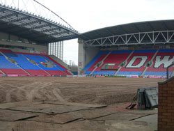 The DW Stadium pitch, will this be the last relay?
