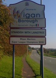 Wigan Council show their true colours again, and there is no blue