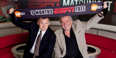 The winner of the ESPN package worth £230 is announced