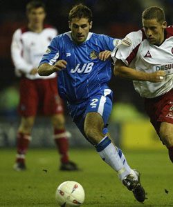 Paul Mitchell in action for Wigan